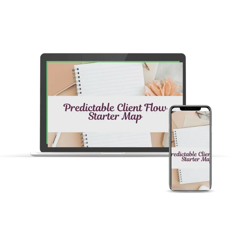 mock up Predictable Client Flow Starter Map