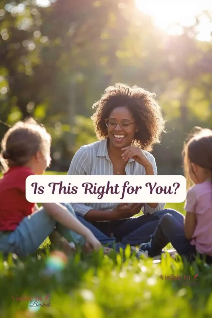 Relatable mom entrepreneur