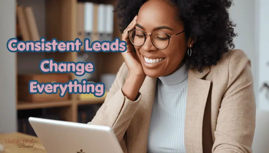 Entrepreneur looking relieved/confident