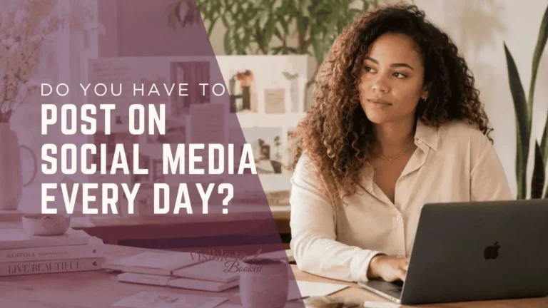 do you have to post on social daily