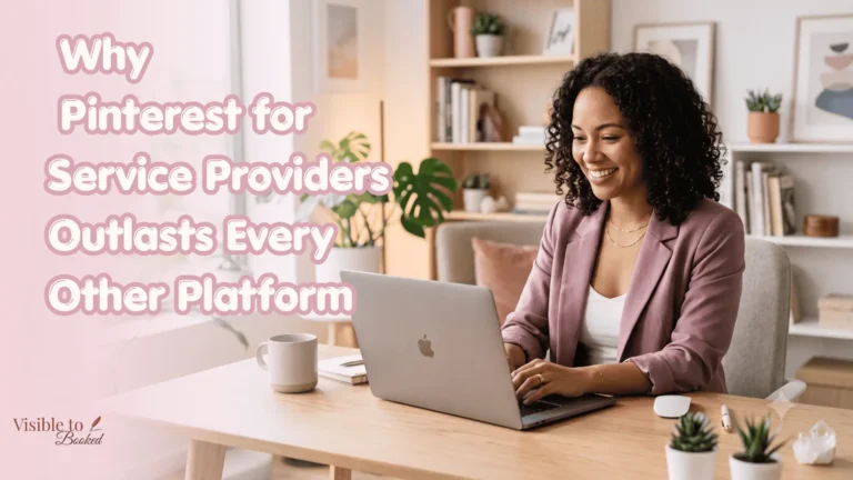 : Professional female business owner working on a laptop