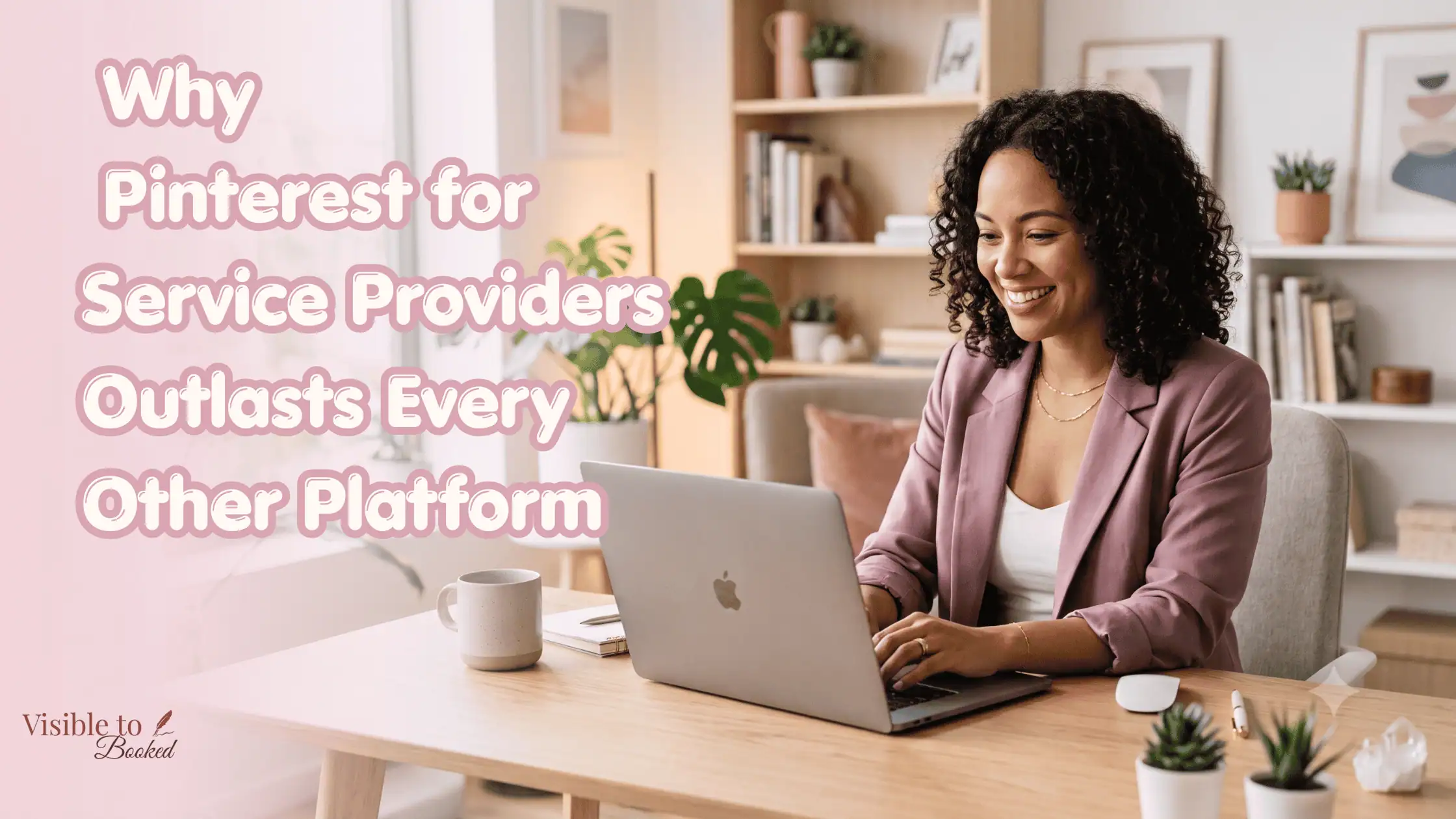 : Professional female business owner working on a laptop